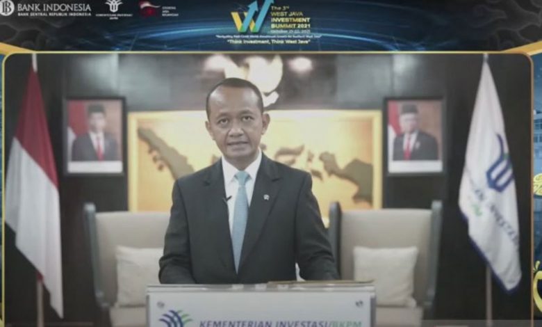 Bahlil Sebut Jawa Barat Provinsi Paling Diminati Investor