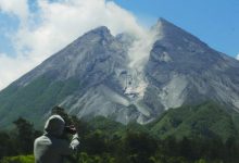 Tinggi Kubah Lava Barat Daya Gunung Merapi Tambah 1 Meter