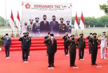Gubernur Banten Bersama Forkopimda Ikuti Upacara HUT Ke-76 TNI