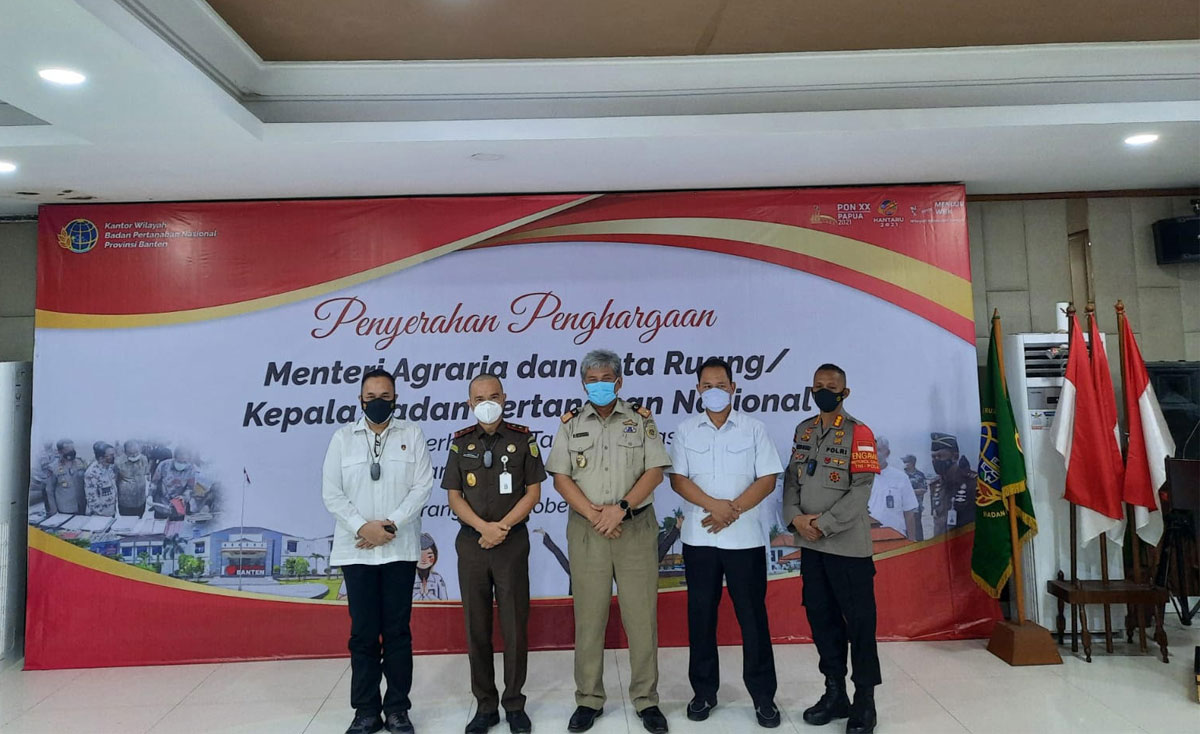 Ungkap 4 Kasus Besar Mafia Tanah, Polda Banten Dapat Penghargaan ...