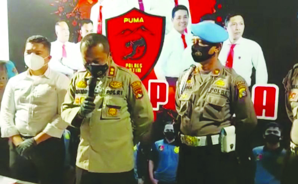 polisi tewas