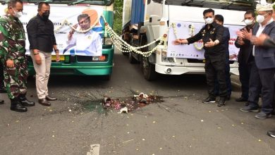 Di Surabaya, Mentan Syl Lepas Ekspor Olahan Singkong Dan Kopi