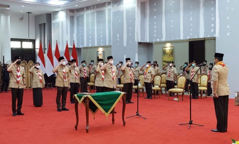 Gubernur dan Wagub Dilantik Jadi Majelis Pembimbing Daerah Pramuka Banten