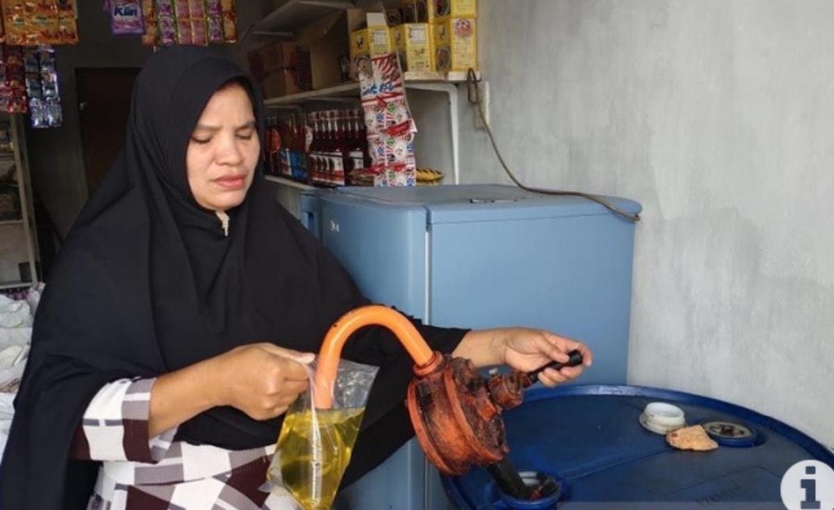 penjual minyak