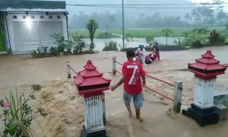 2 Desa Di Pacitan Terendam Banjir, 30 Jiwa Terdampak