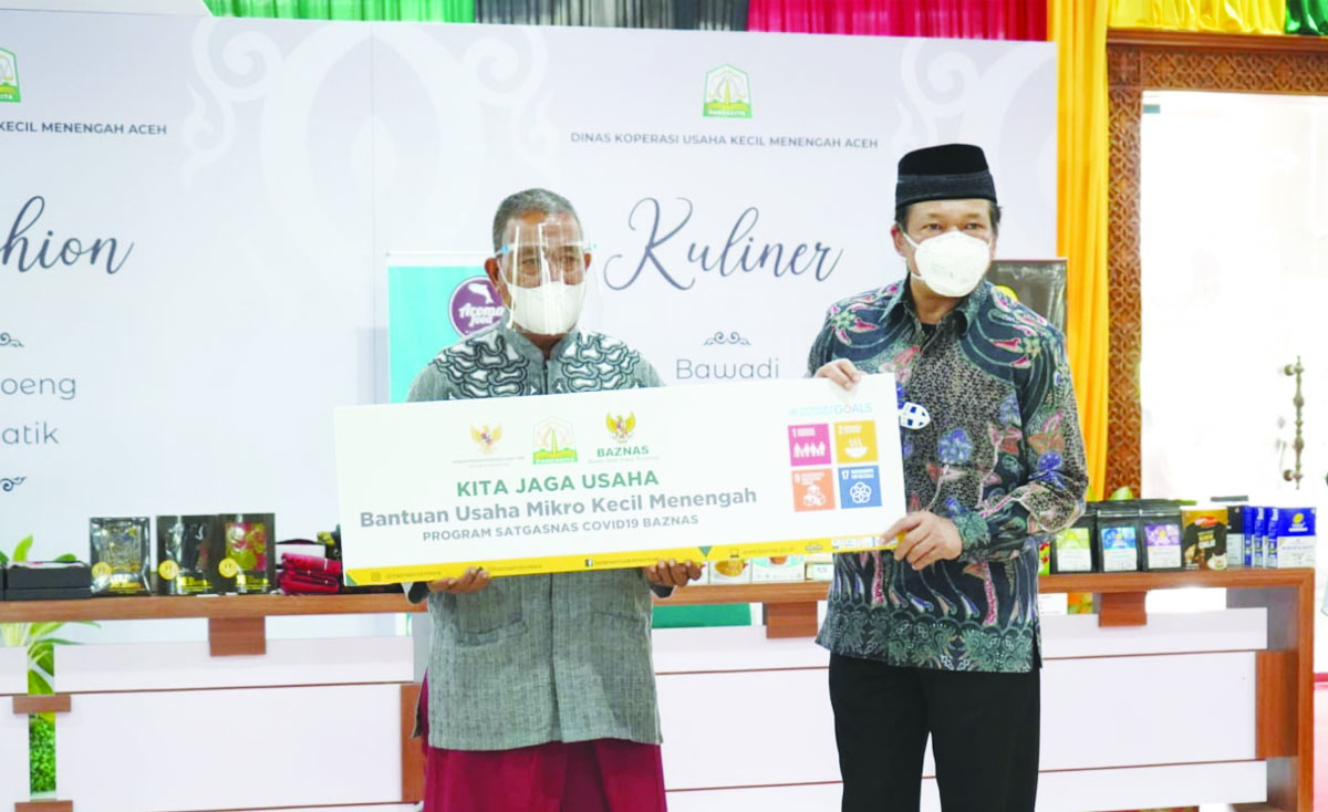 Baznas dan Wapres Serahkan Bantuan Program KJU dan KJK