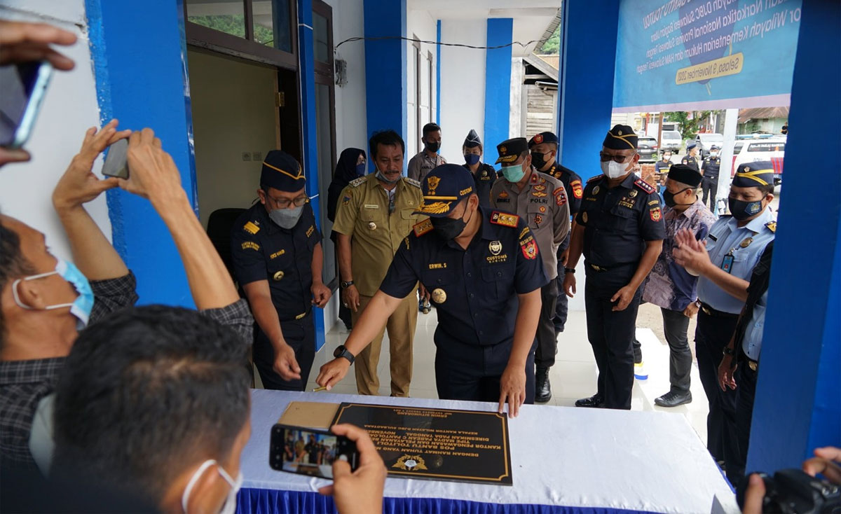 Bea Cukai Resmikan Pos Bantu di Tolitoli