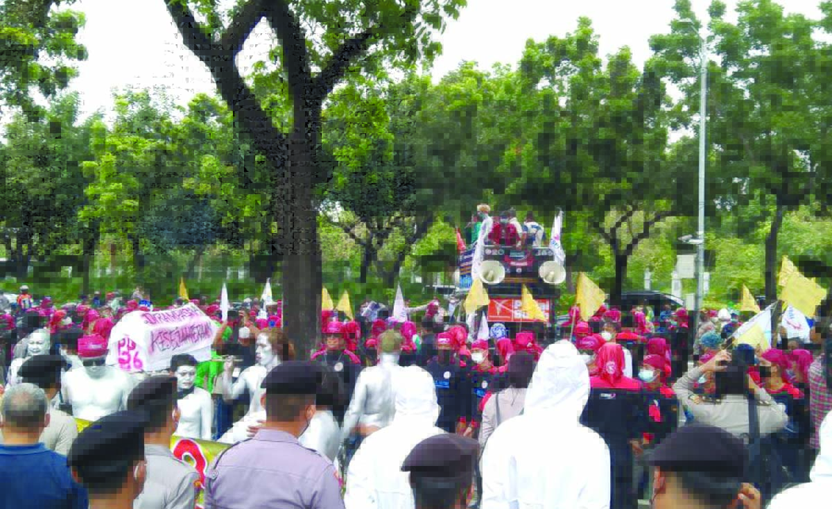 demo buruh