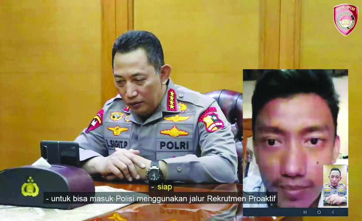 mimpi Teuku Tegar jadi polisi