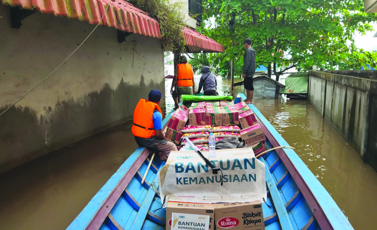korban banjir sintang