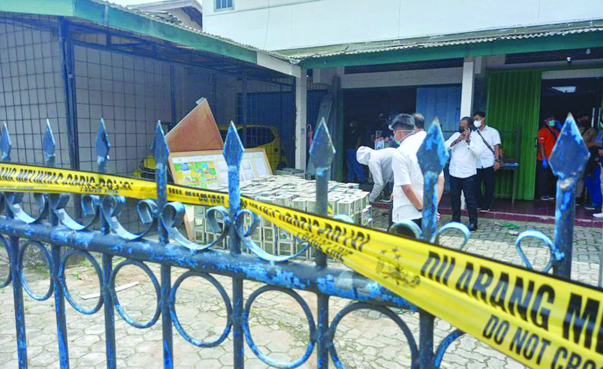 Kotak Amal Teroris di Lampung