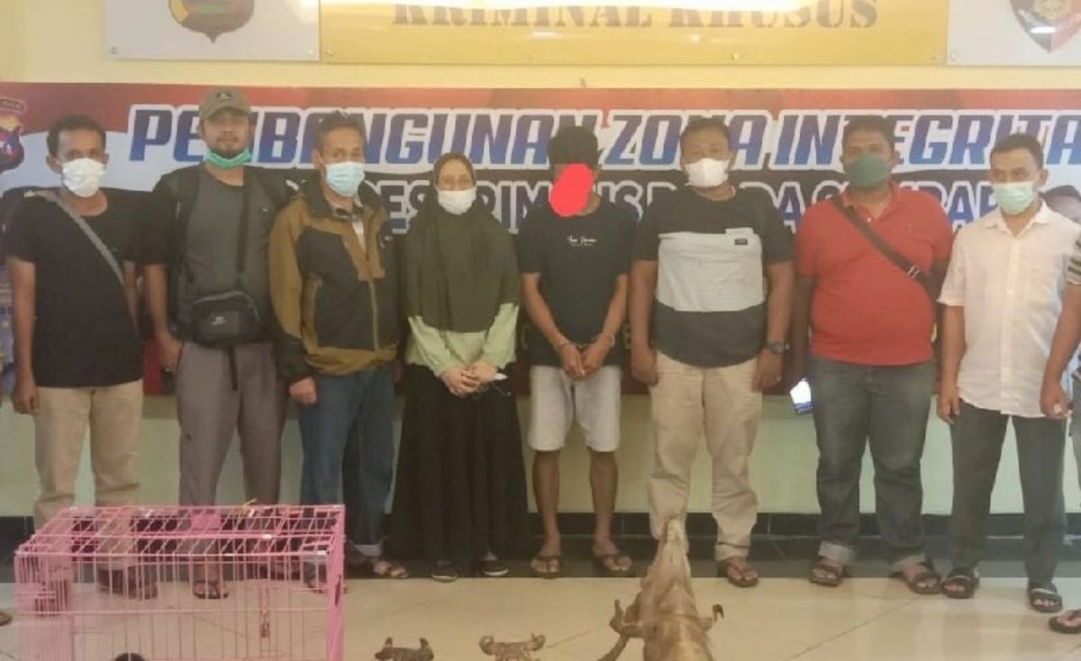 Pengungkapan transaksi gelap satwa