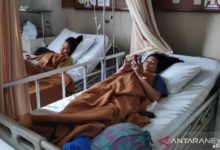 Pasien dirawat di rumah sakit Foto: Antara