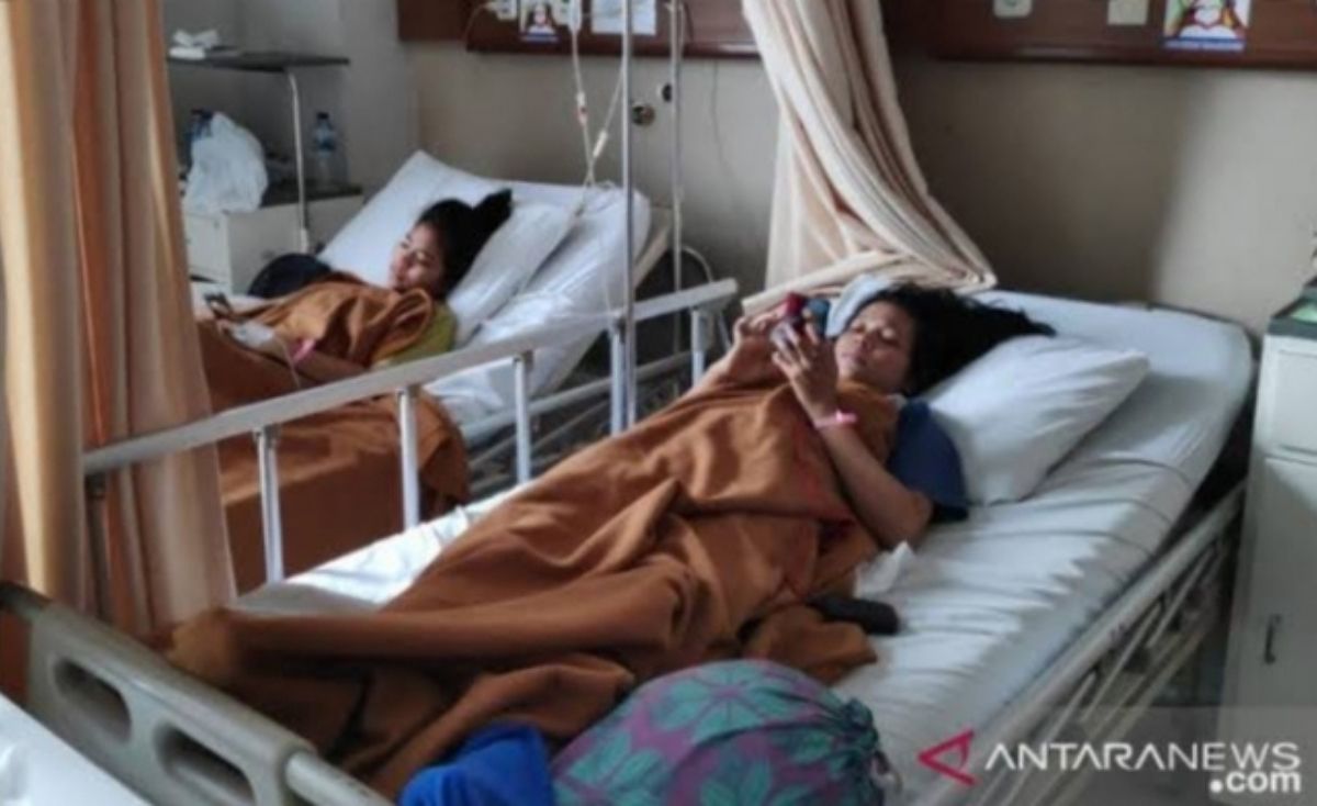 Pasien dirawat di rumah sakit Foto: Antara