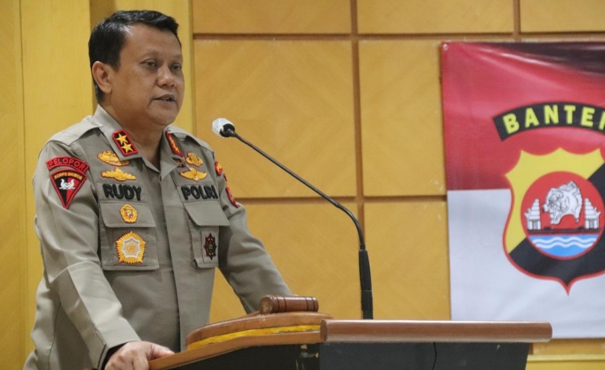kapolda banten Rudy Heriyanto