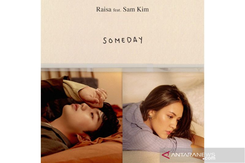 Artwork "Someday" oleh Raisa dan Sam Kim. Foto : Antara/Juni Records