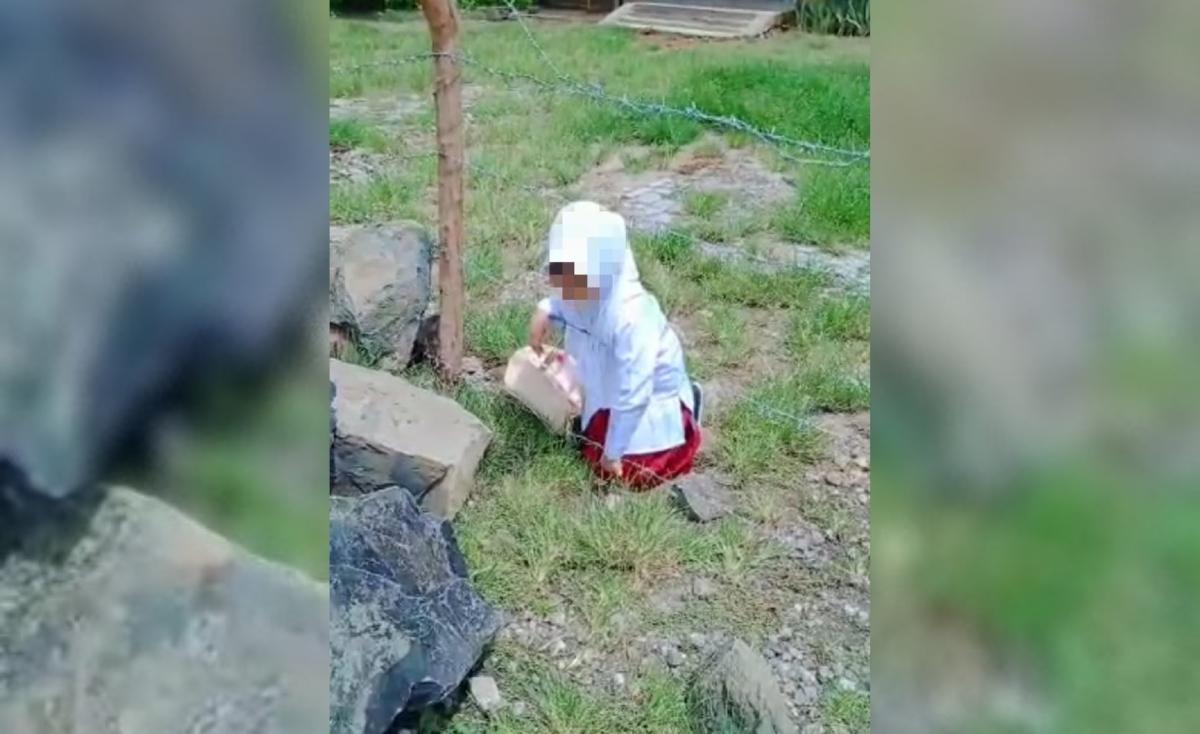 Murid SD di Pandeglang Tak Bisa Sekolah