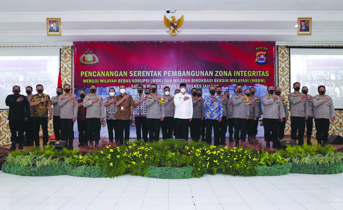WH Apresiasi Predikat Terbaik Kepuasan Pelayanan Publik Polda Banten
