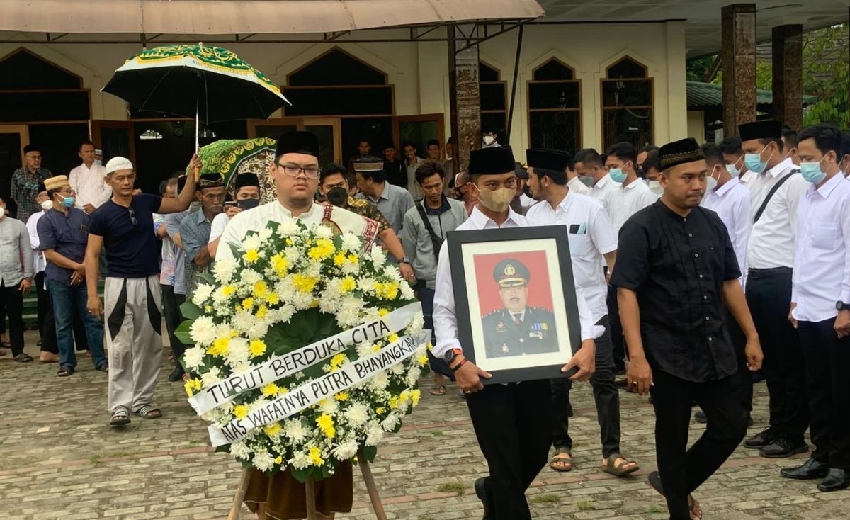 Jenazah Asep Sukandarusman