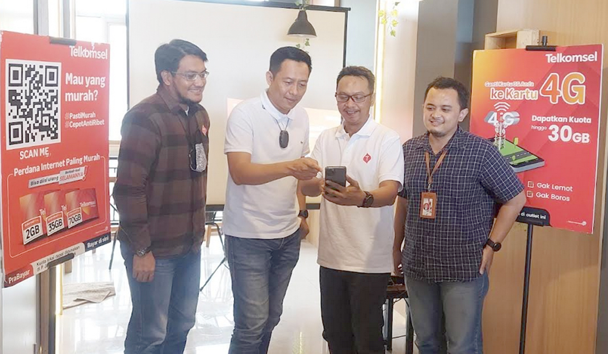 Telkomsel lakukan uji kekuatan jaringan