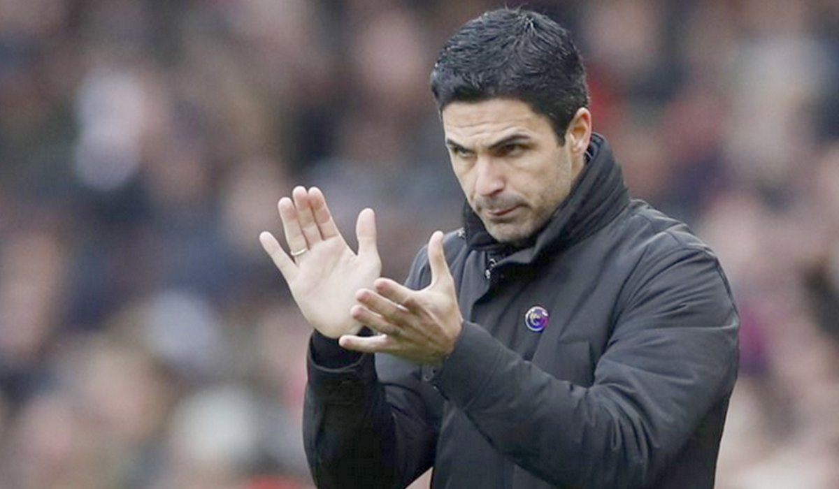 Pelatih Arsenal Mikel Arteta. Action Images via Reuters/Paul Childs