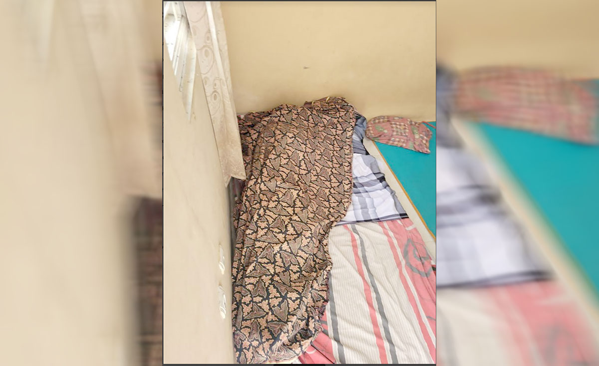 TKP tempat penemuan mayat perempuan