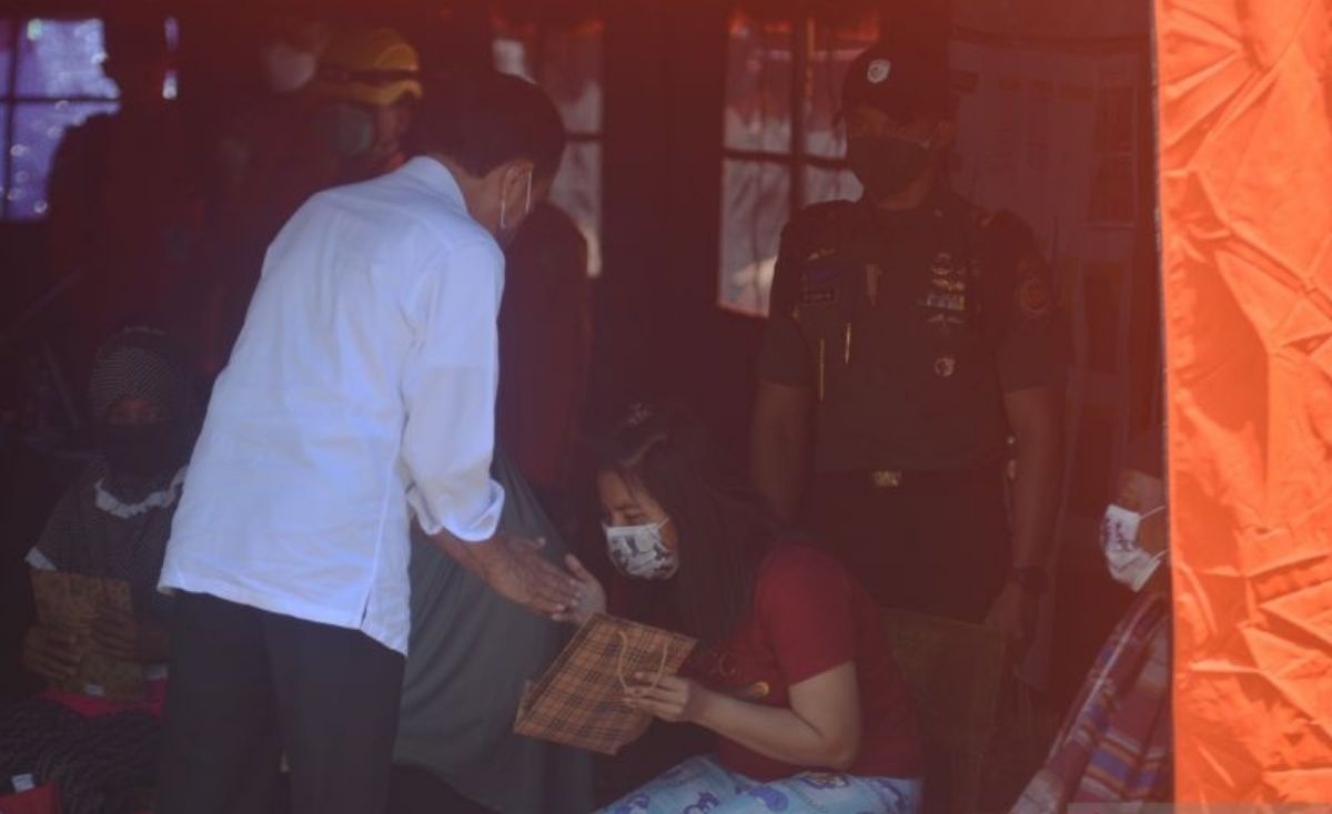 jokowi di posko