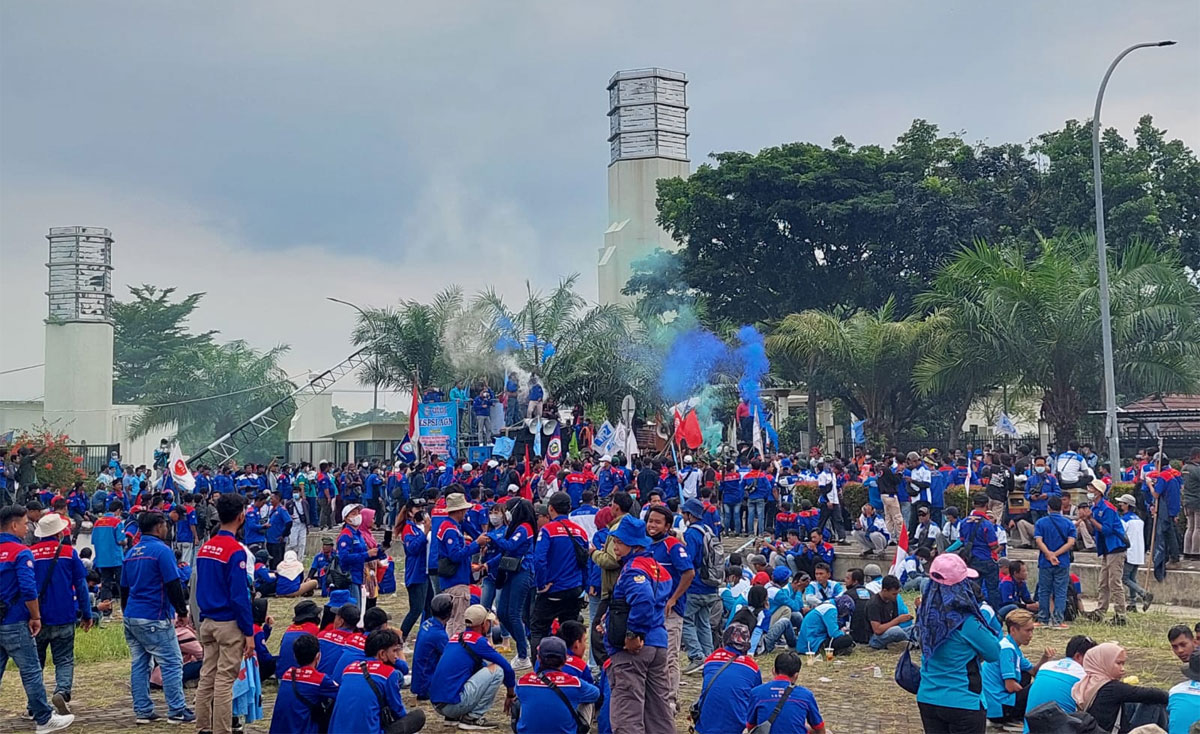 demo buruh