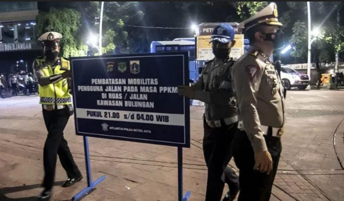 Pembatasan mobilitas di Jakarta