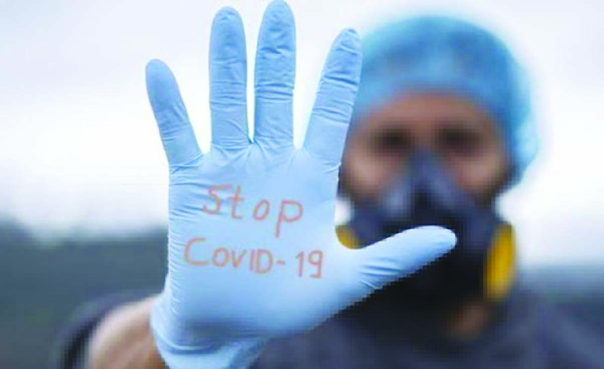 ilustrasi stop covid