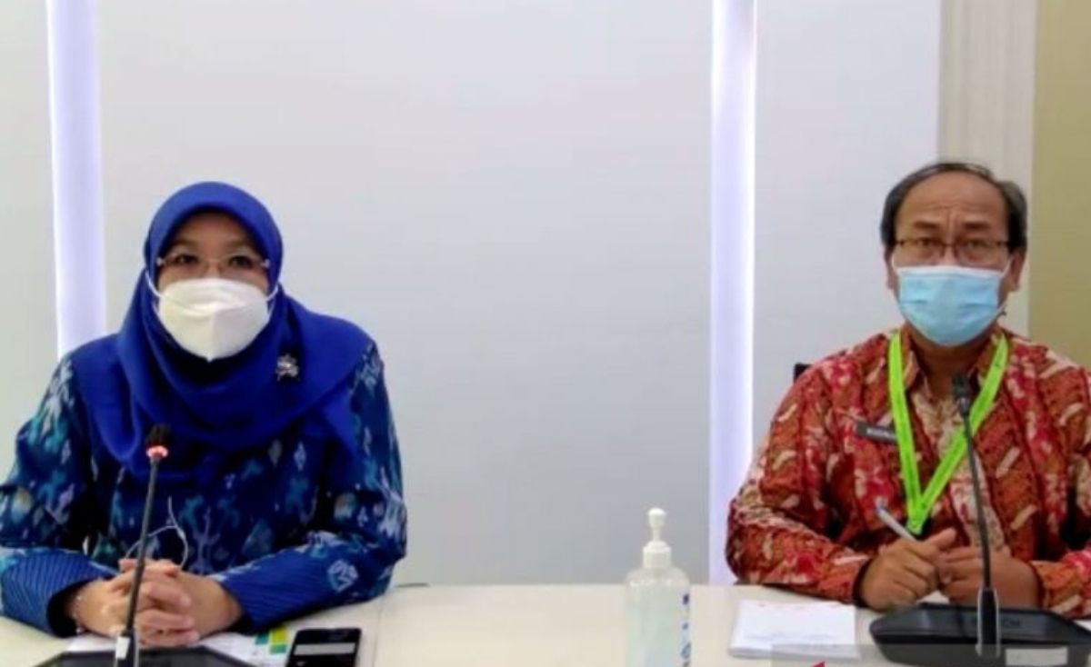 jubir dan direktur menjelaskan transmisi lokal omicron
