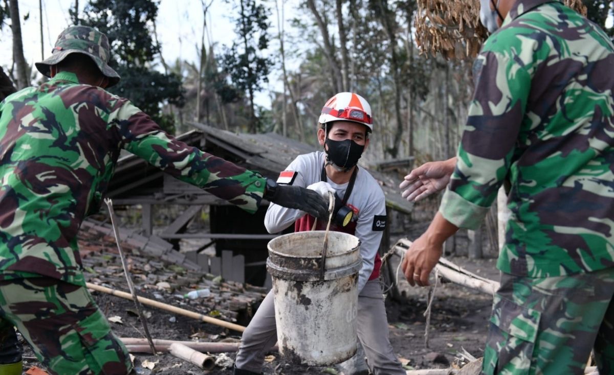 tim gabungan erupsi gunung semeru