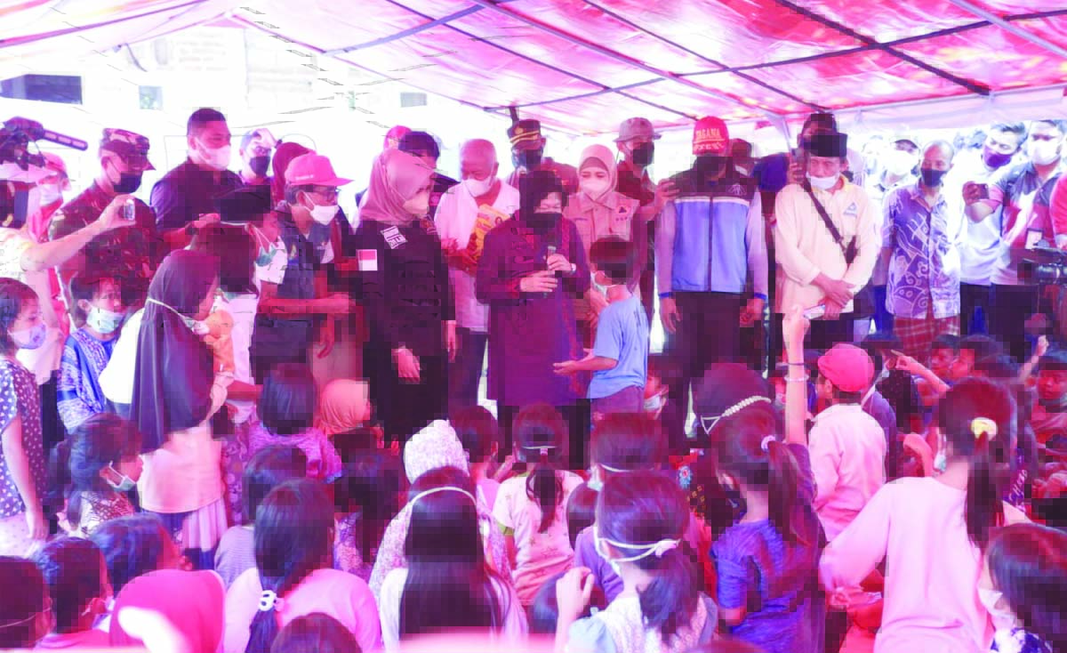 Anak- Anak Korban Banjir Bandang NTB