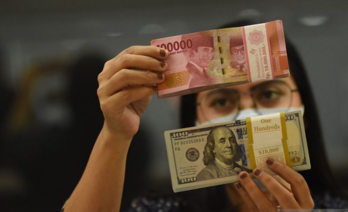 mata unag rupiah dan dollar