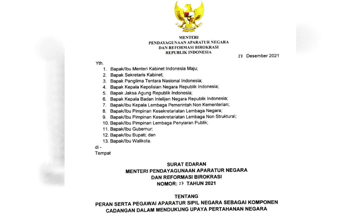 surat edaran