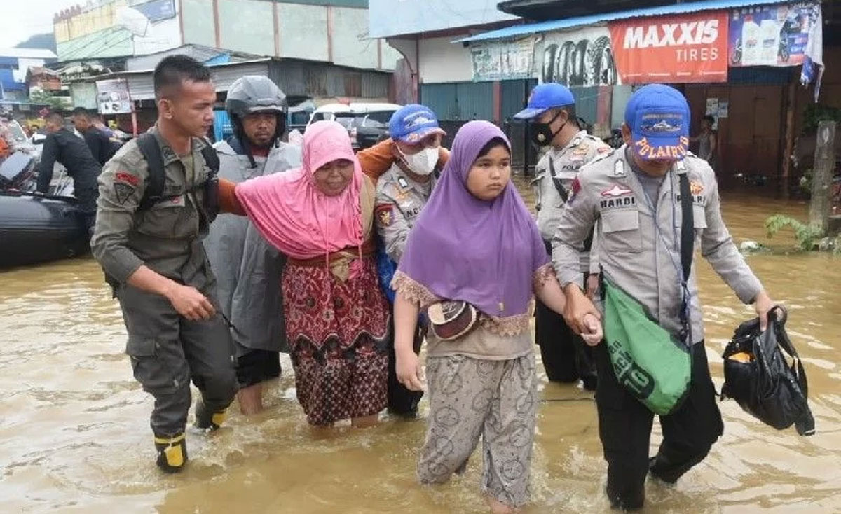 banjir papua