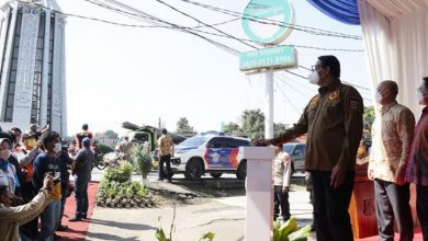 Tugu Pamulang, Kota Tangerang Selatan (Tangsel), Provinsi Banten Telah Diresmikan Oleh Gubernur Banten, Wahidin Halim,