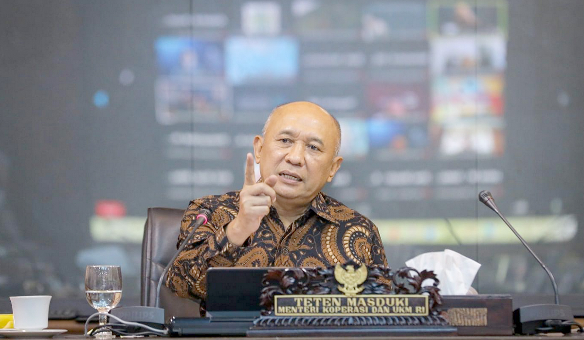 Menteri Koperasi dan UKM Teten Masduki