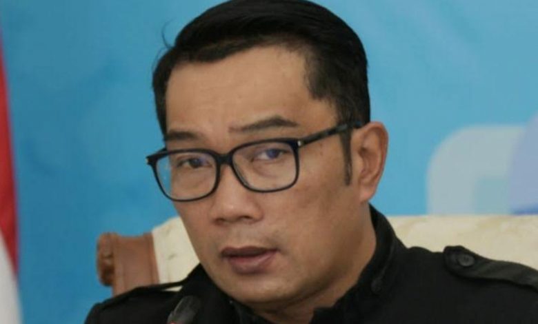 Gubernur Jawa Barat (Jabar) M Ridwan Kamil