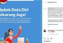 Tangkapan layar - Akun Instagram Kartu Prakerja yang mengumumkan rencana pembukaan Program Kartu Prakerja Gelombang 18. Para pencari kerja diarahkan untuk mengakses www.prakerja.go.id.