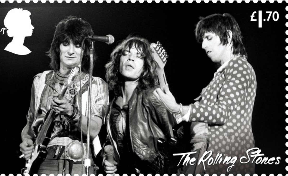 Perangko The Rolling Stones