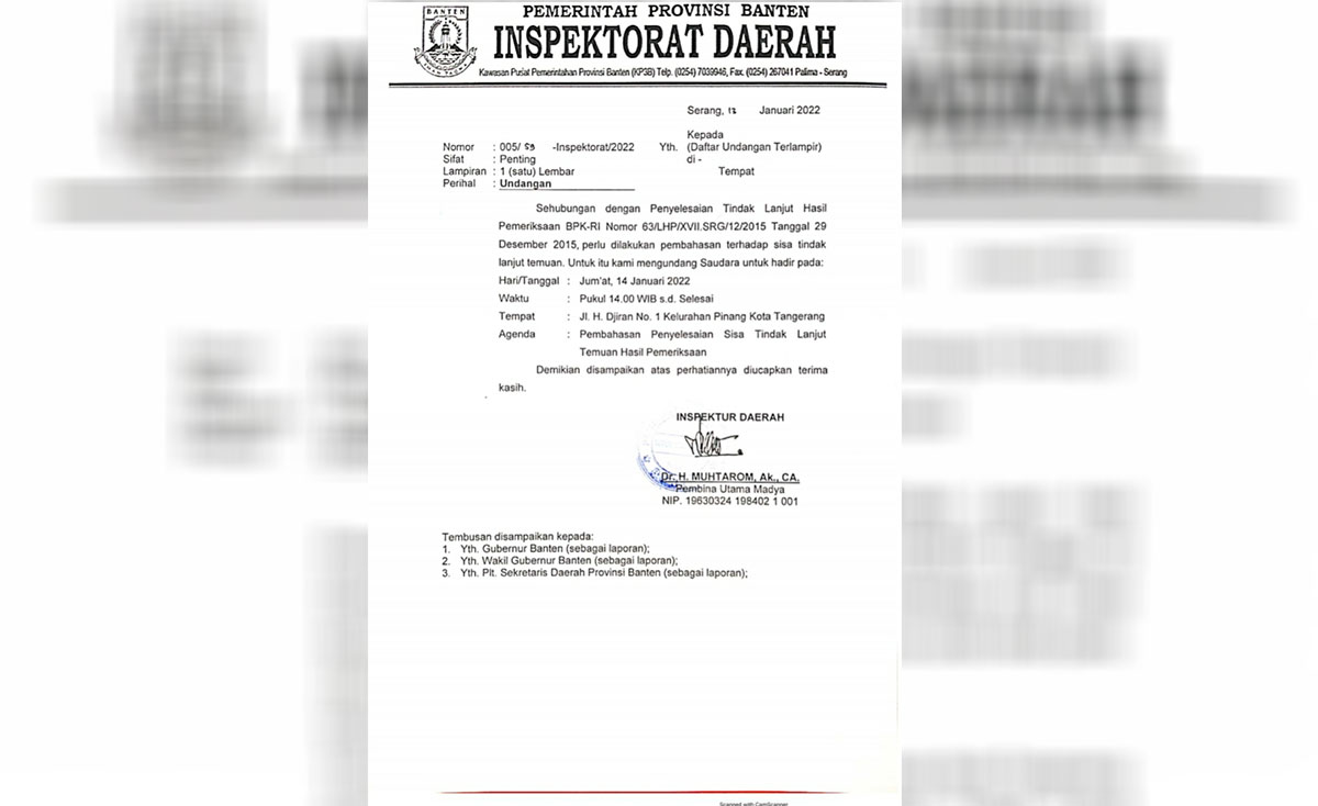 Setwan DPRD Banten