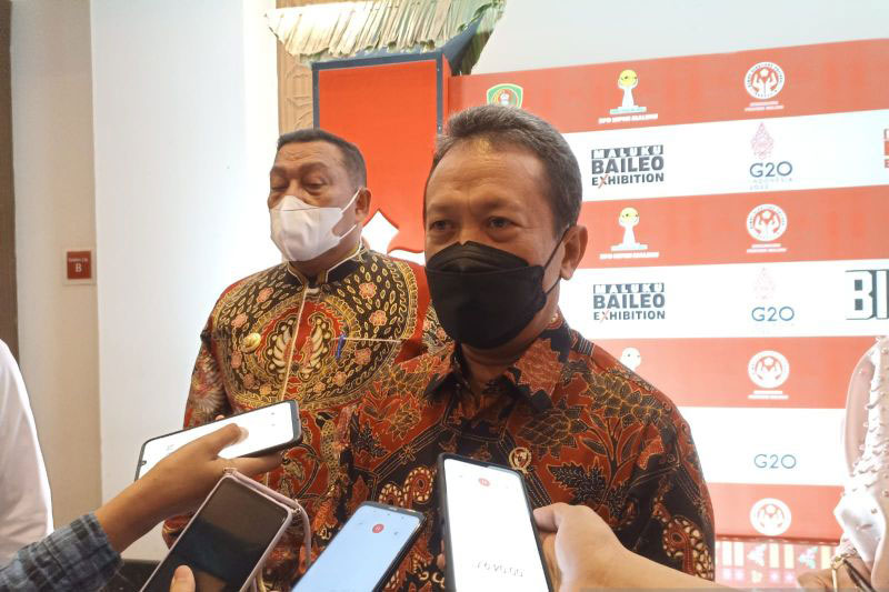 Caption: Menteri Kelautan dan Perikanan Sakti Wahyu Trenggono. ANTARA
