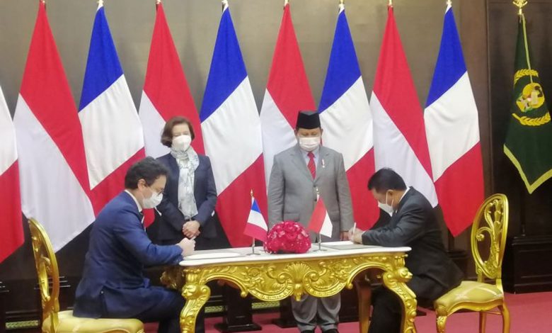 Menhan Prabowo-Menhan Prancis Bahas Peningkatan Kerja Sama Pertahanan