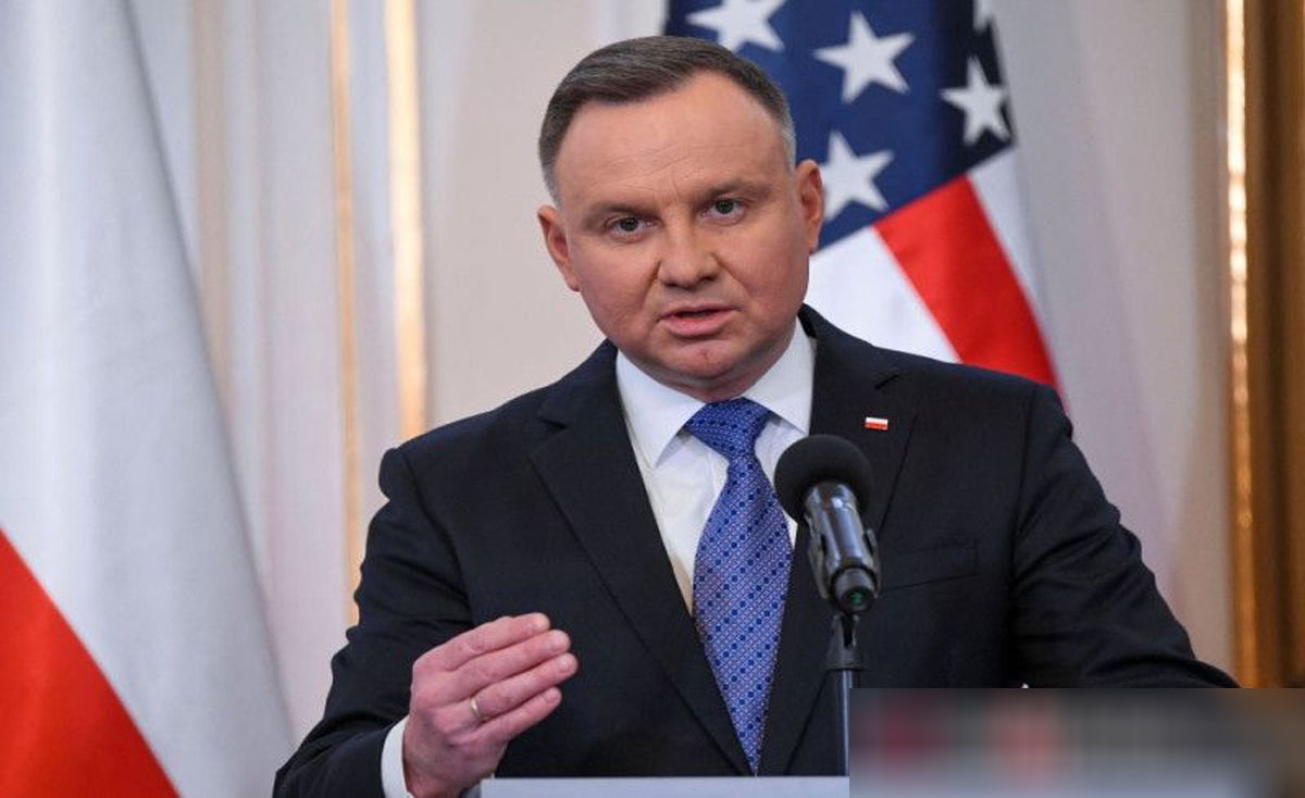 Presiden Polandia Andrzej Duda