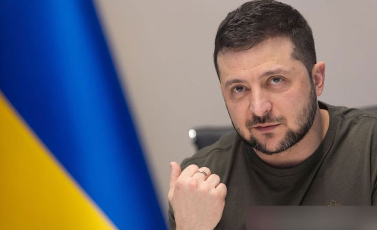 Presiden Ukraina Volodymyr Zelenskyy
