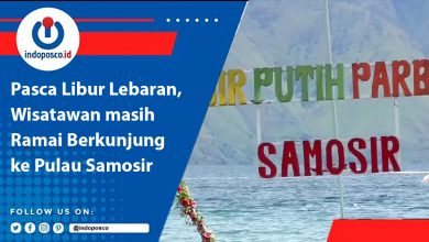 Breaking News: Pasca Libur Lebaran, Wisatawan Masih Ramai Berkunjung Ke Pulau Samosir