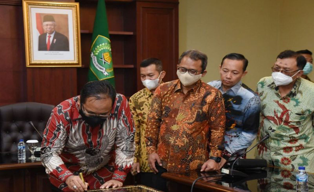 Penandatanganan Prasasti
