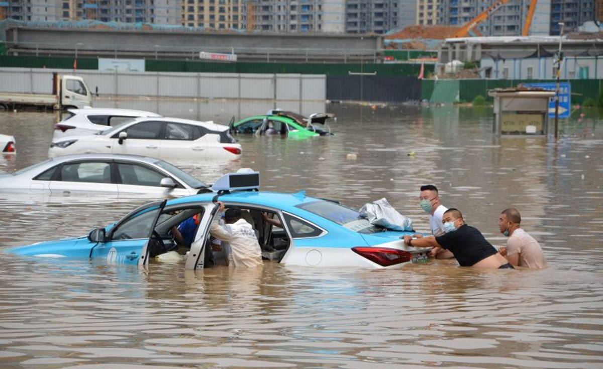 banjir china