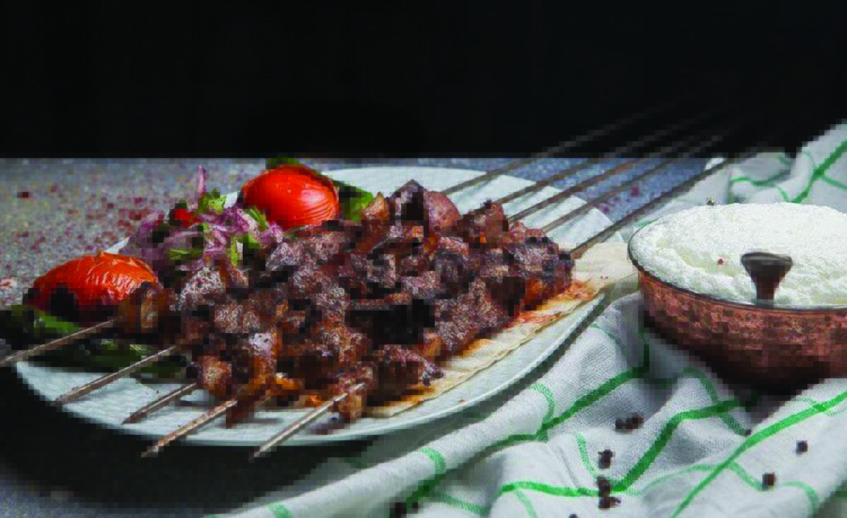 Ilustrasi Sate Kambing